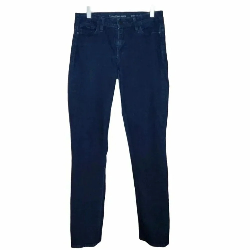 Calvin Klein 28 32 straight dark denim jeans